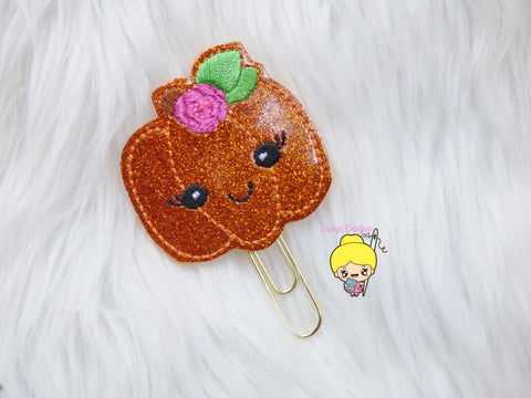 Pumpkin Cutie Planner Clip