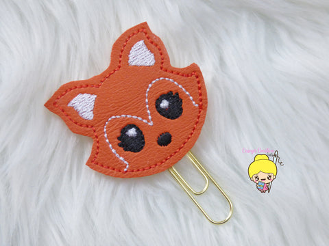 Woodland Fox Planner Clip