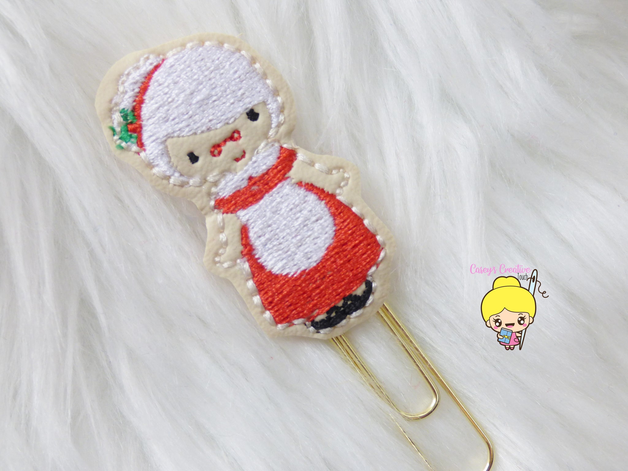 Mrs. Clause Planner Clip