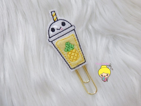 Pineapple Smoothie Planner Clip