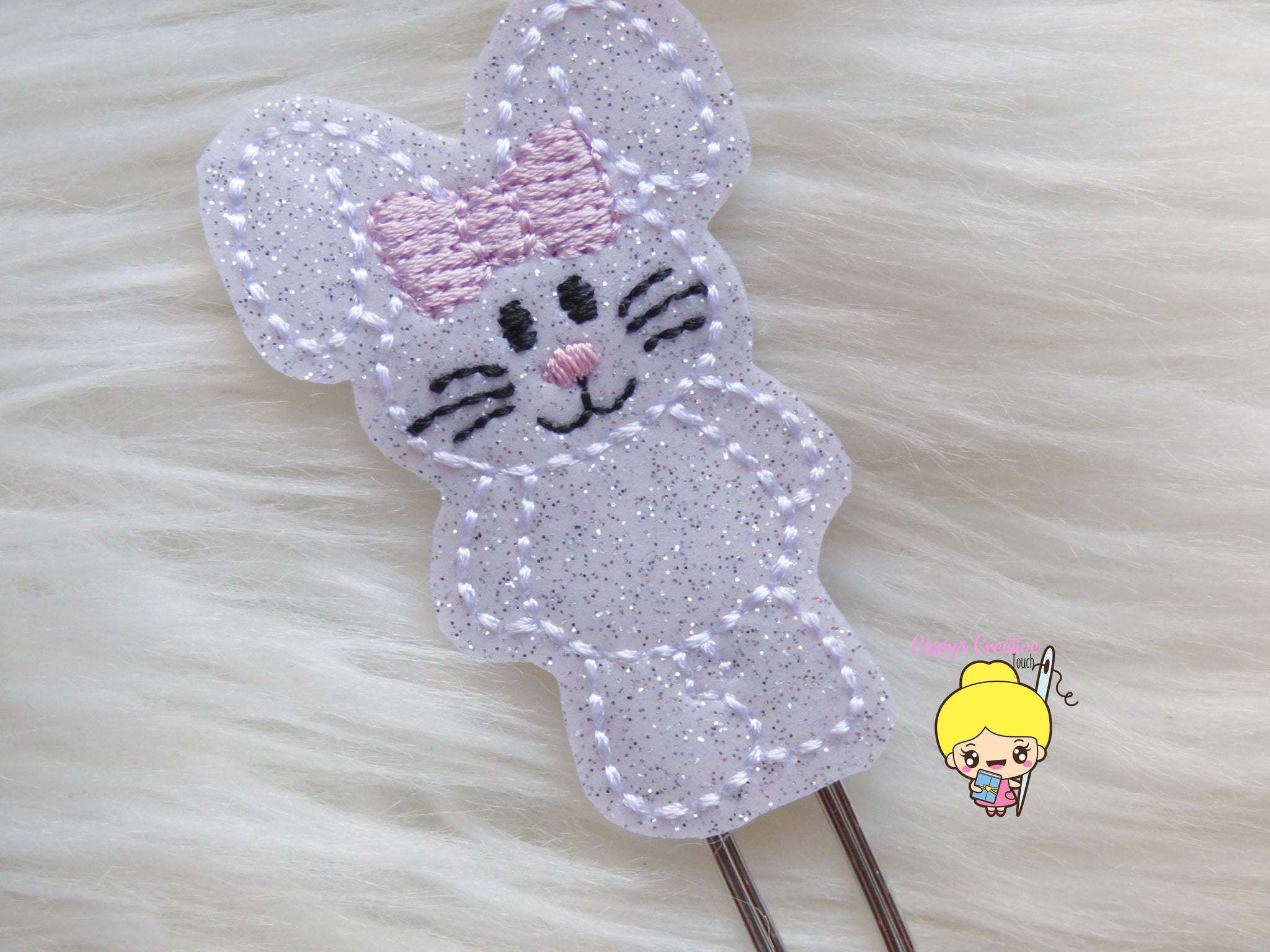 Easter Bunny Planner Clip