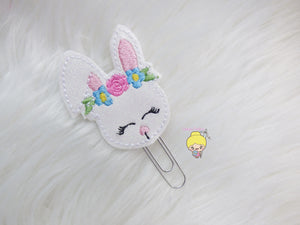 Pretty Bunny Planner clip
