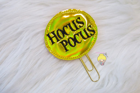 Hocus Pocus Sign Planner Clip