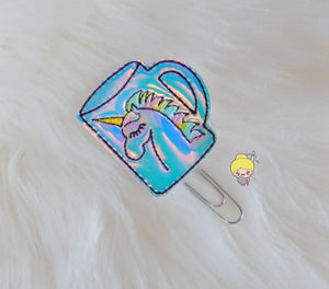 Unicorn Mug Planner Clip- "Something Magical"