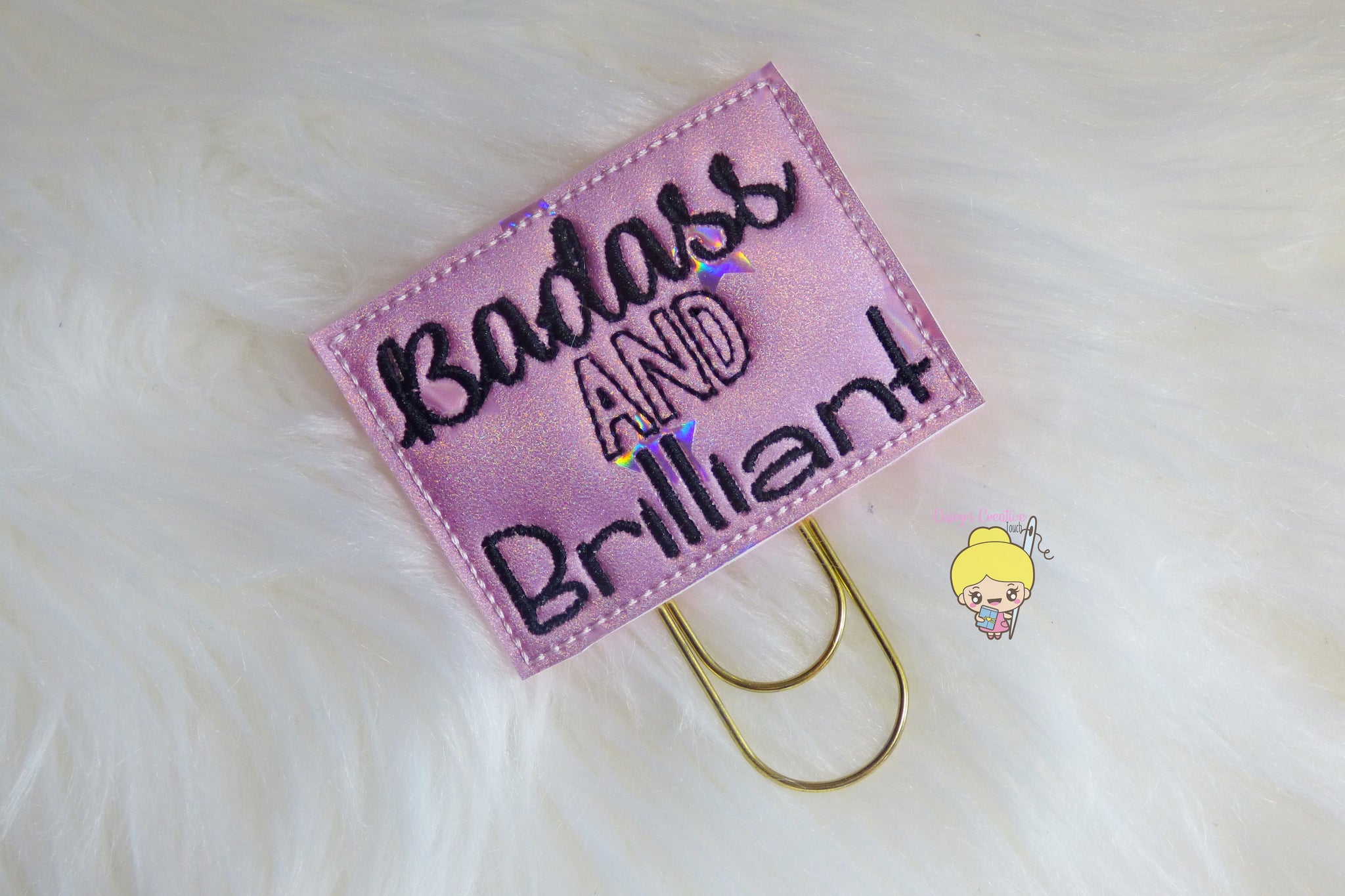 Badass and Brilliant Planner Clip- "Something Magical"