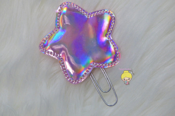 Pretty Star Planner Clip- "Something Magical"