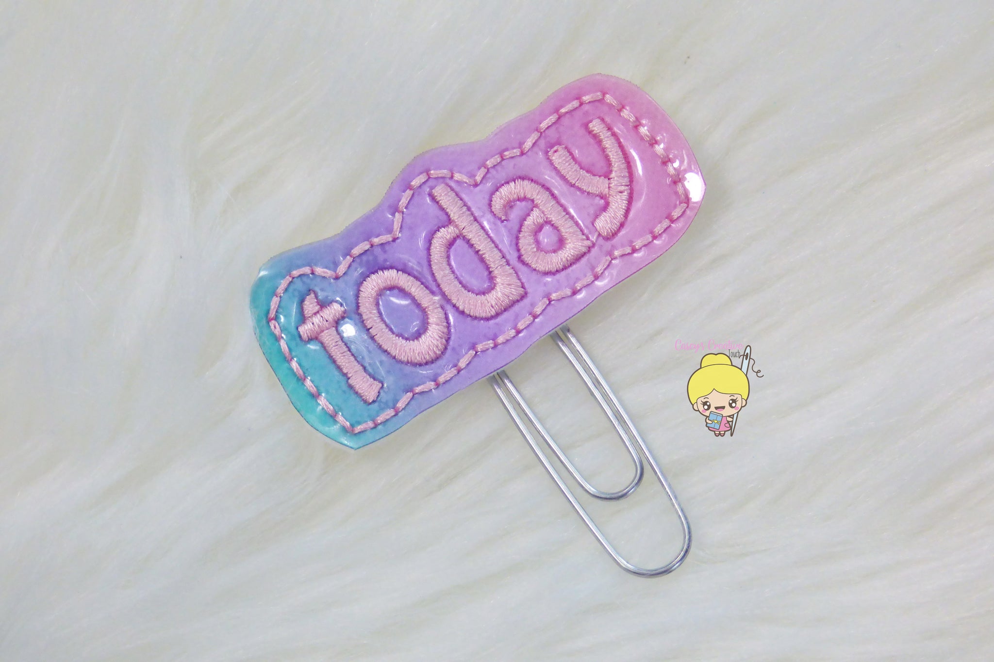 Pastel Jelly Today Planner Clip