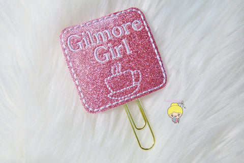 Gilmore Girl Pink Planner Clip