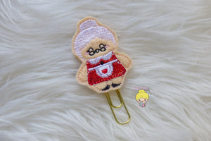 Mrs Clause Planner Clip