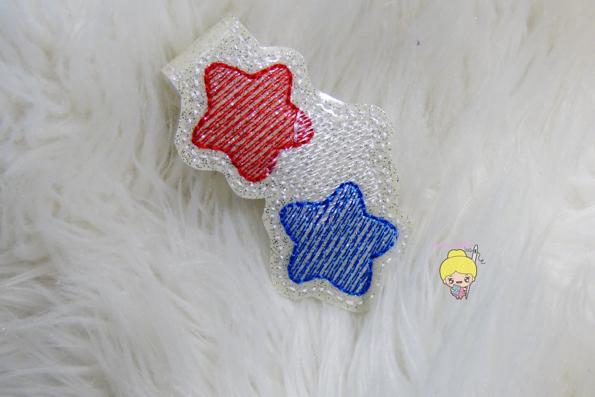 Red, White, & Blue Star MAGNETIC Page Marker
