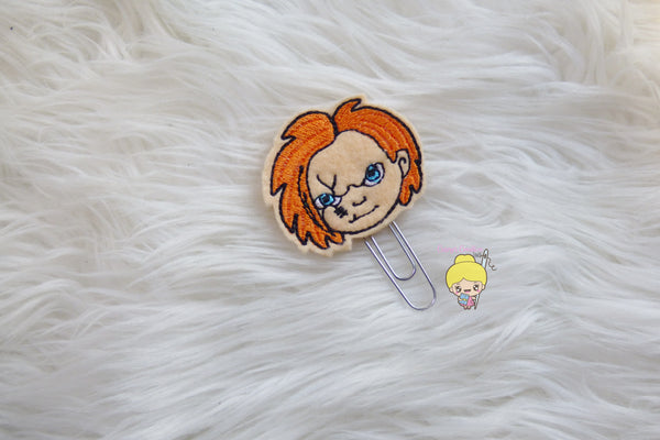 Chucky Inspired Planner Clip