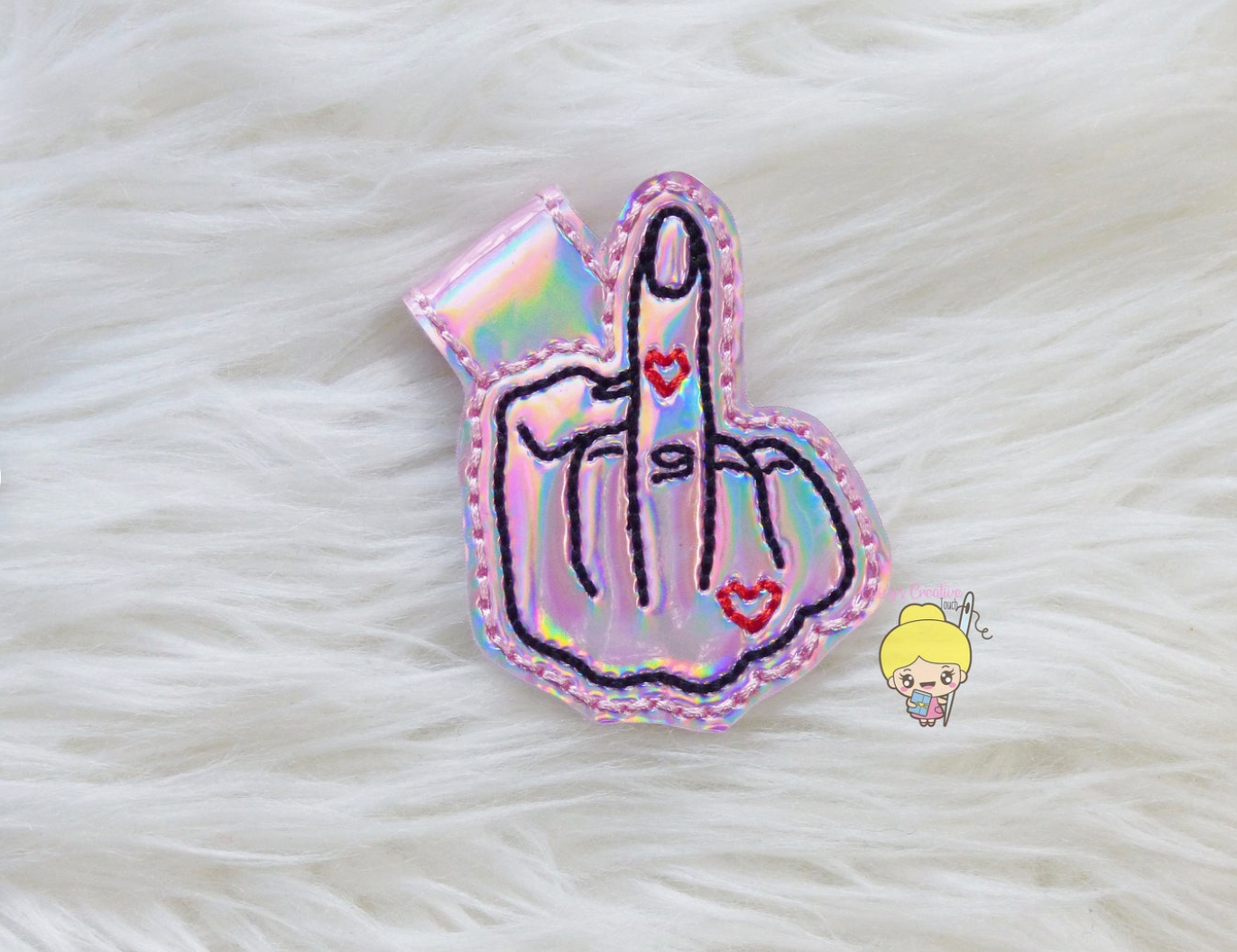 Middle Finger MAGNETIC page clip