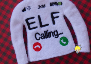 Elf Calling Elf Sweater