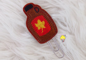 Maple Syrup Planner Clip